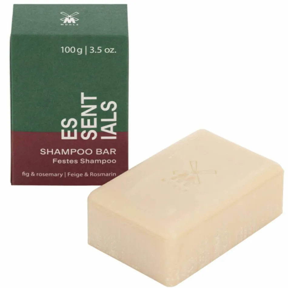 ESSENTIALS Festes Shampoo Feige und Rosmarin 100 g