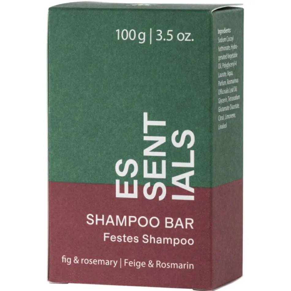 ESSENTIALS Festes Shampoo Feige und Rosmarin 100 g