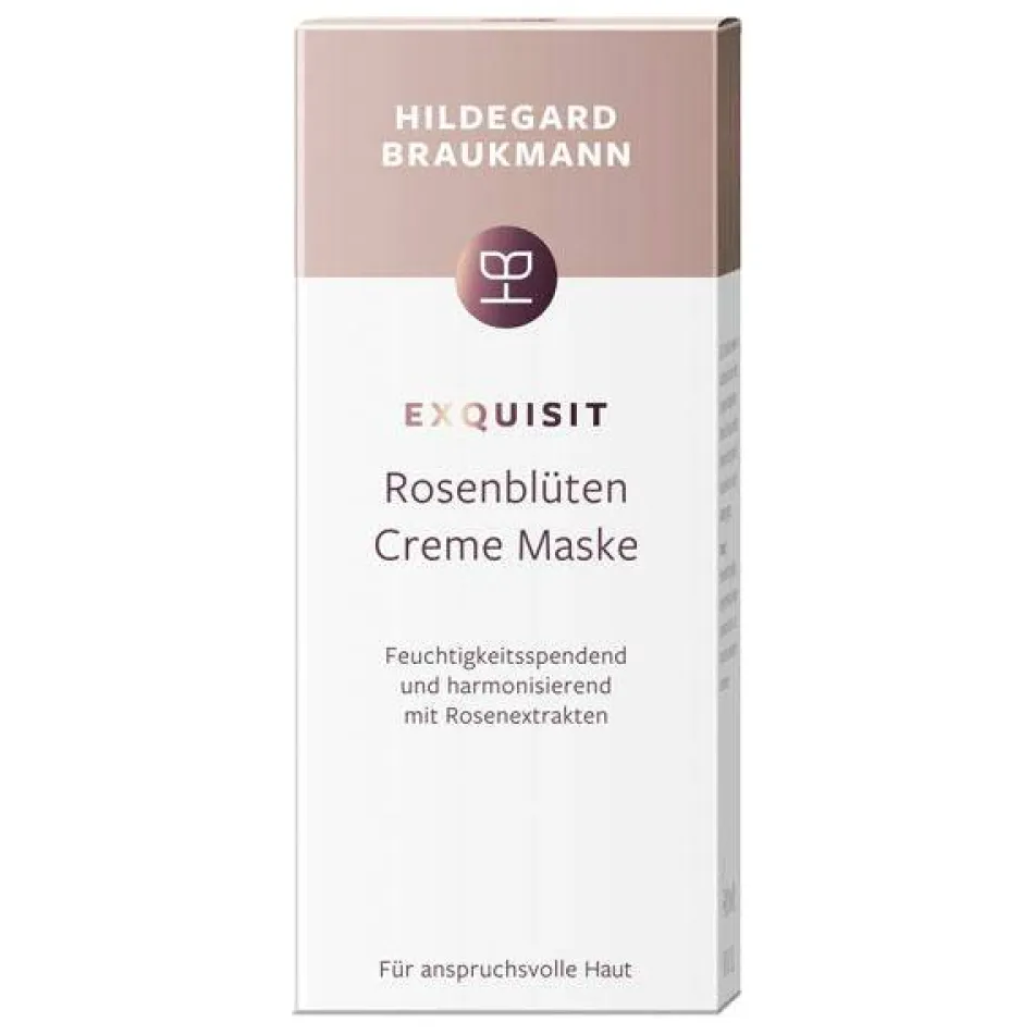 EXQUISIT Rosenblüten Creme Maske 30 ml