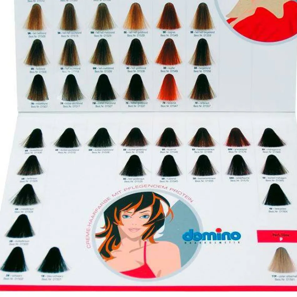 Farbkarte Haircolor