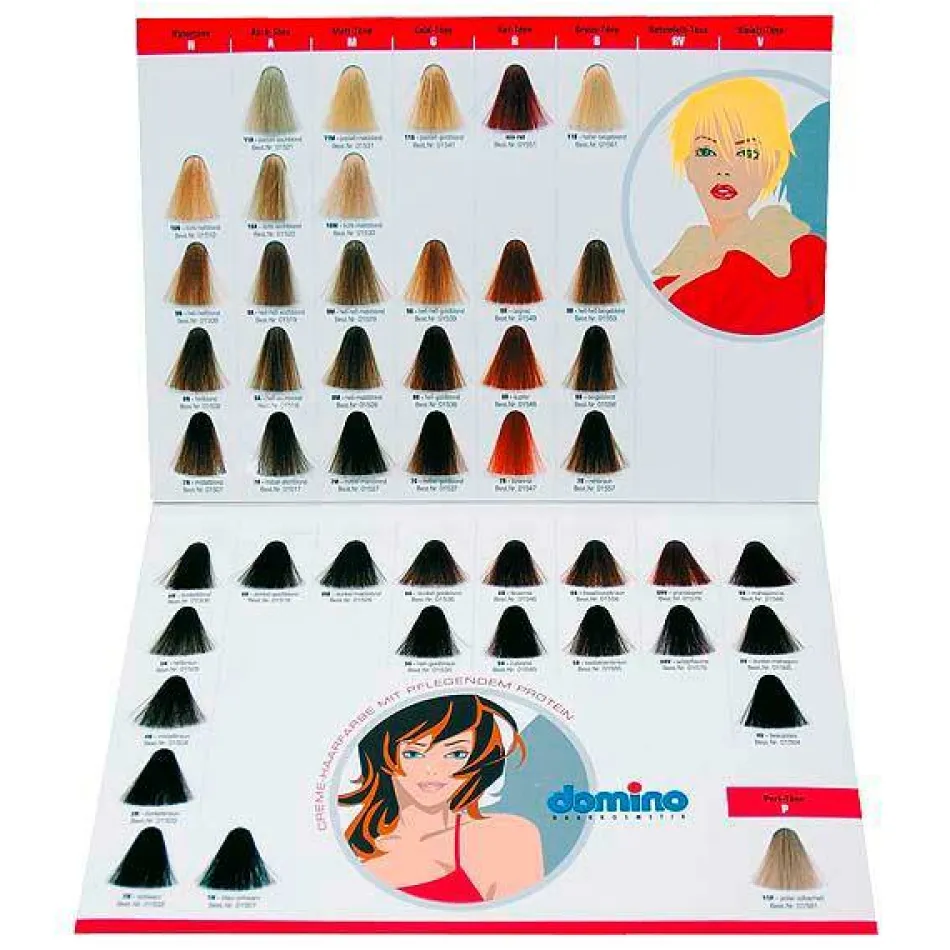 Farbkarte Haircolor