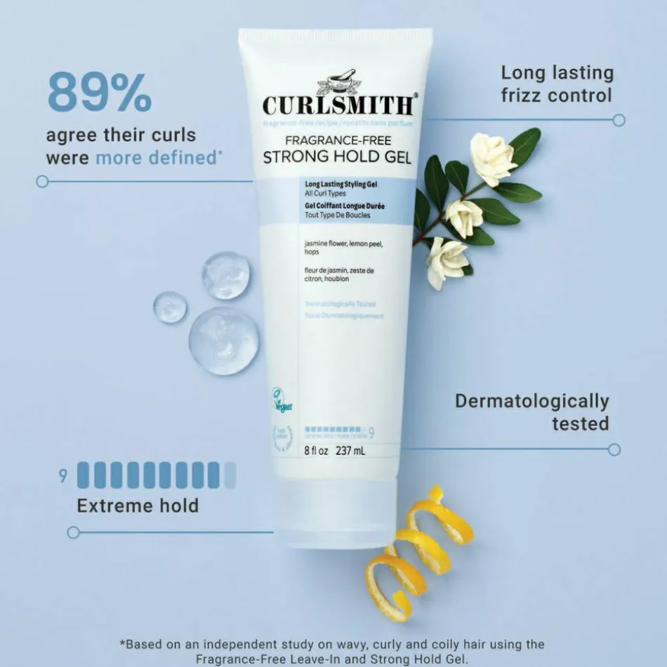 Fragrance-Free Strong Hold Gel 237 ml