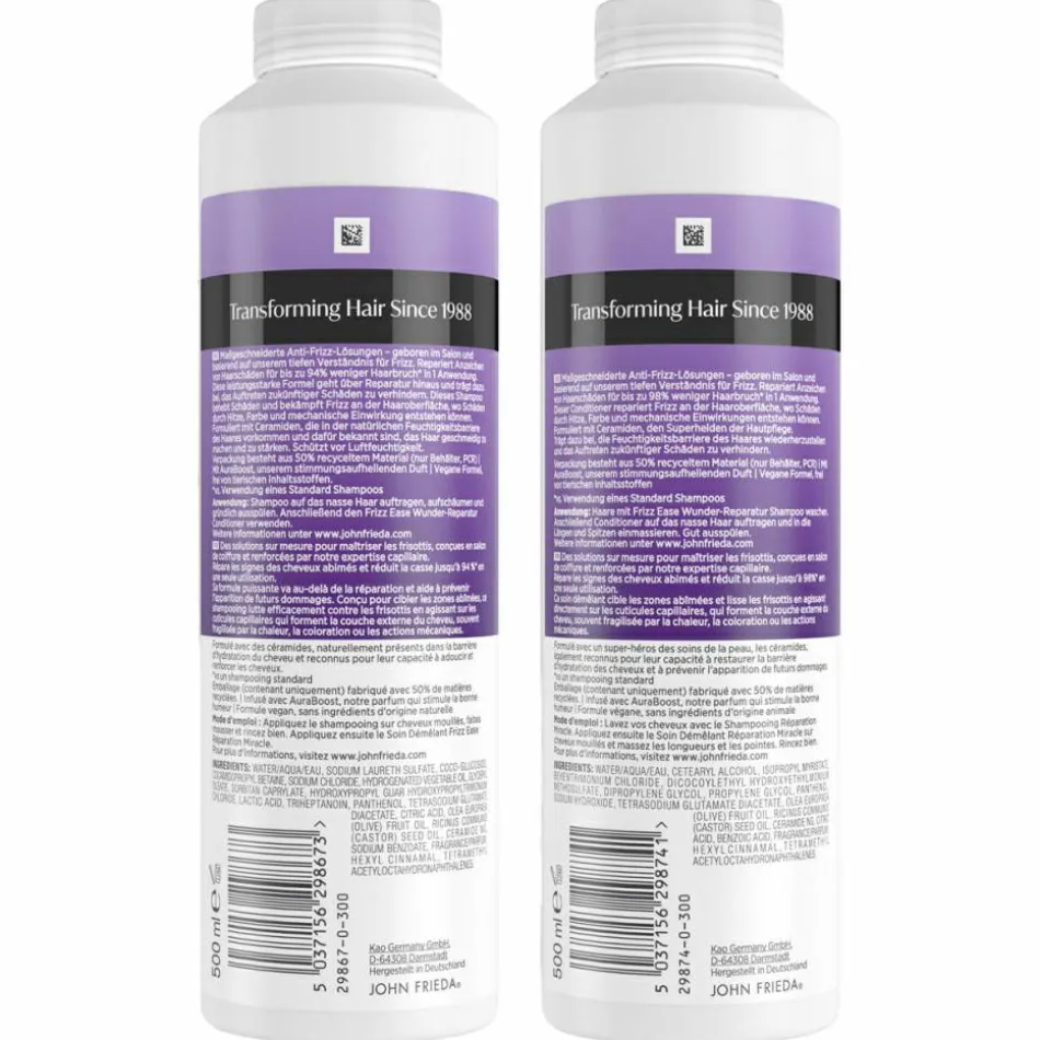 Frizz Ease Wunder Reparatur Duo Set 2 x 500 ml
