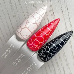 Gel Lack Red Crackle Look 6 ml