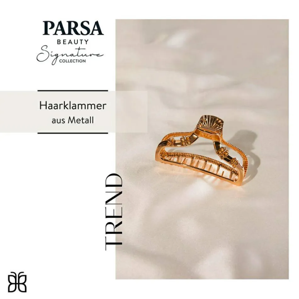 Haarklammer Goldfarben