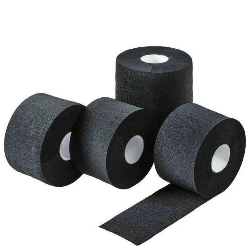 Halsschutzkrausen schwarz 5 Rollen