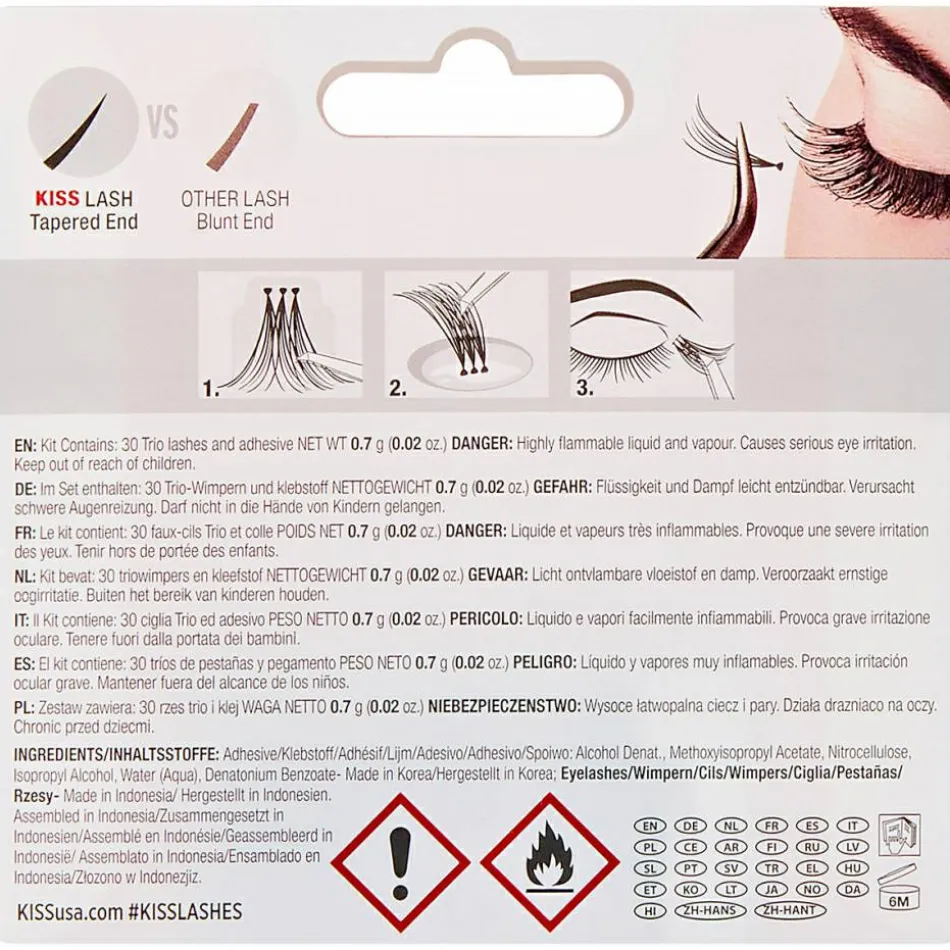 Haute Couture Trio Lashes - Short