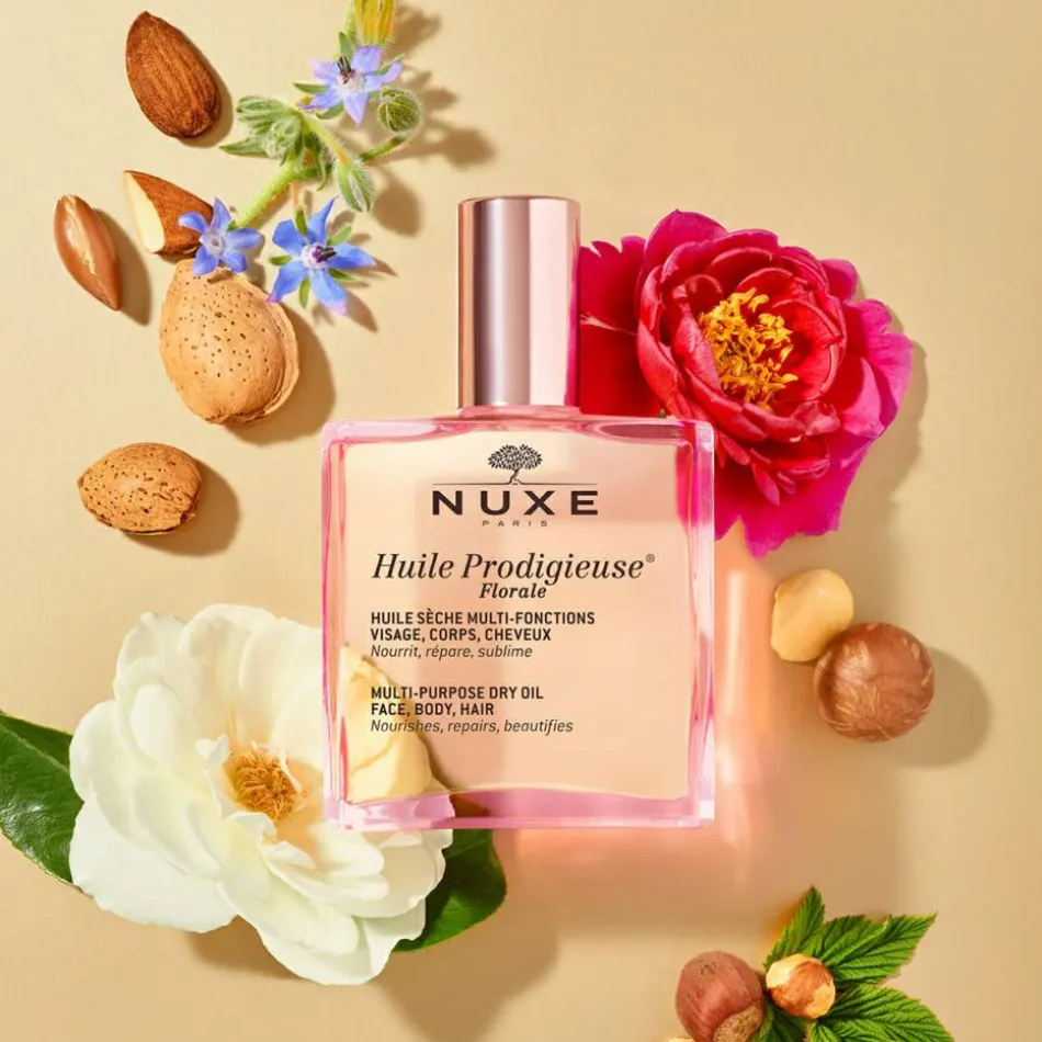 Huile Prodigieuse Florale Trockenöl + Shampoo Set