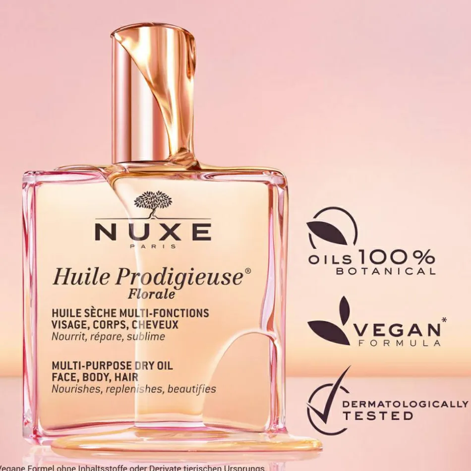 Huile Prodigieuse Florale Trockenöl + Shampoo Set