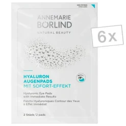 HYALURON AUGENPADS MIT SOFORT-EFFEKT Packung mit 6 x 2 Stück