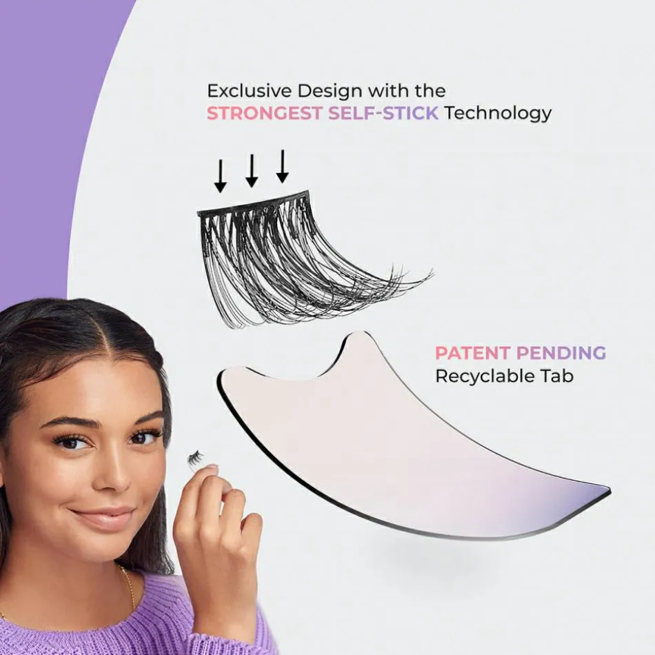 imPRESS Press on Falsies Easy Tab 01 - Classy Natural