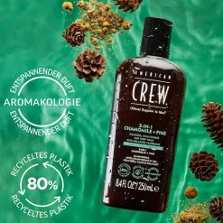 3In1 Chamomile & Pine Shampoo, Conditioner & Body Wash