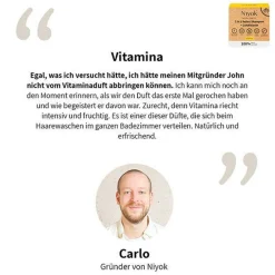 2 in 1 festes Shampoo + Conditioner - Vitamina 80 g