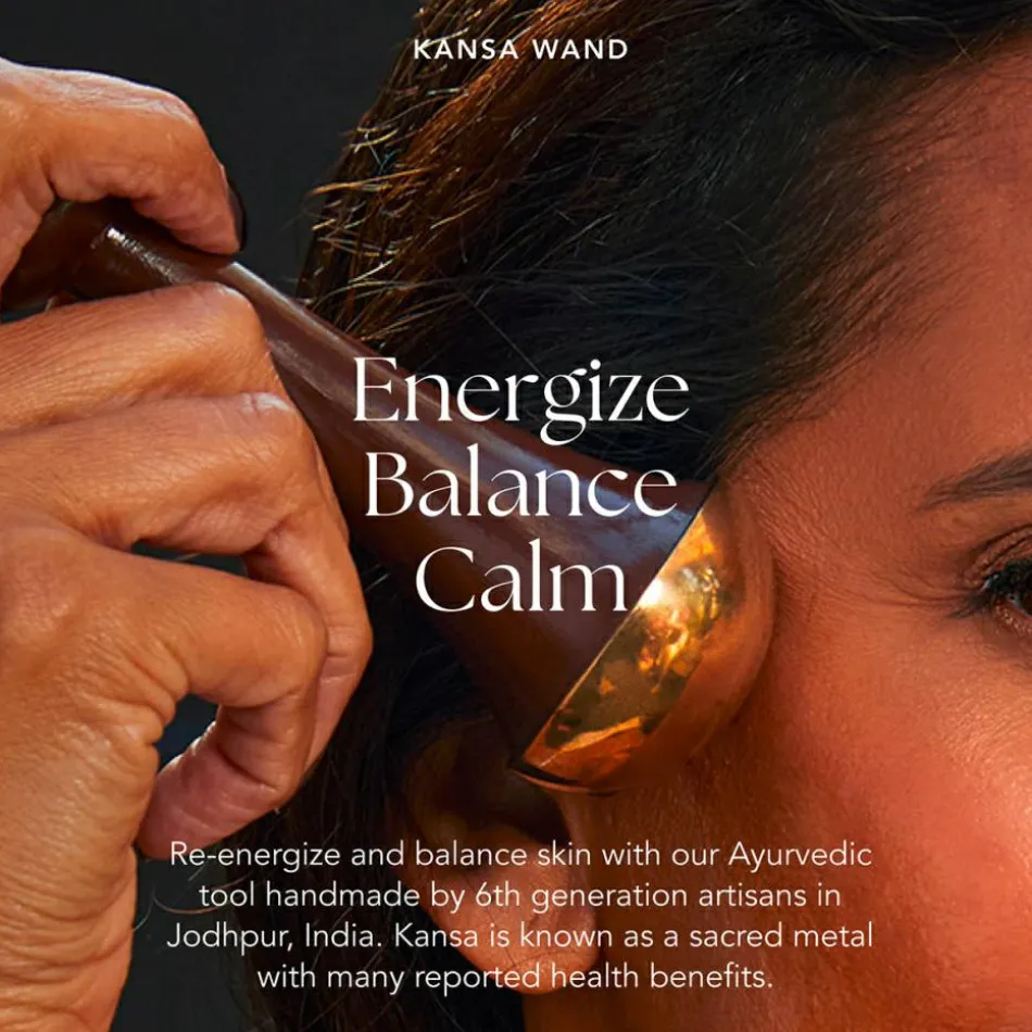 KANSA WAND Detoxifying Facial Massage Tool