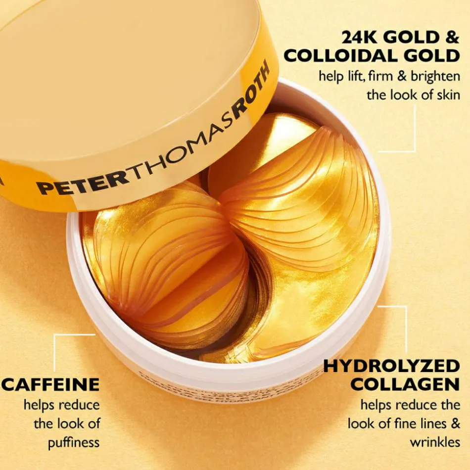24K Gold Pure Luxury Lift & Firm Hydra-Gel Eye Patches 30 Paar