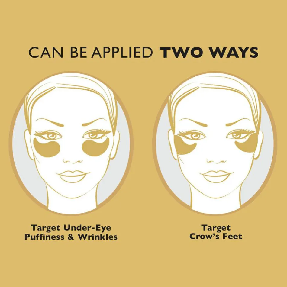 24K Gold Pure Luxury Lift & Firm Hydra-Gel Eye Patches 30 Paar