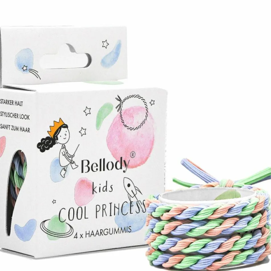 Kids Cool Princess Haargummis 4 Stück