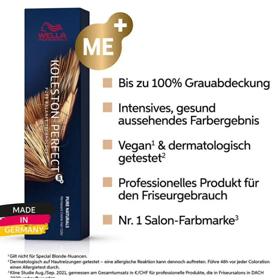 Koleston Perfect ME+ Pure Naturals 3er Set 10/0 Hell Lichtblond 3 x 60 ml