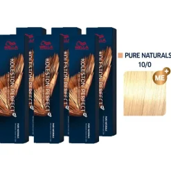 Koleston Perfect ME+ Pure Naturals 6er Set 10/0 Hell Lichtblond 6 x 60 ml