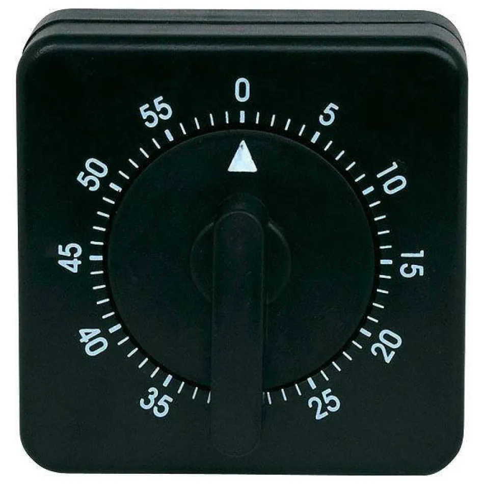 Kurzzeitwecker Schwarz