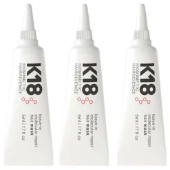 Leave-In Molecular Repair Hair Mask Set 3 x 5 ml