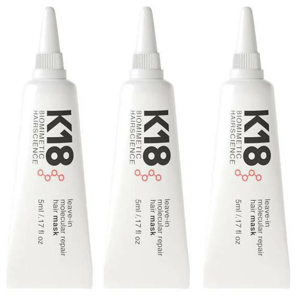 Leave-In Molecular Repair Hair Mask Set 3 x 5 ml