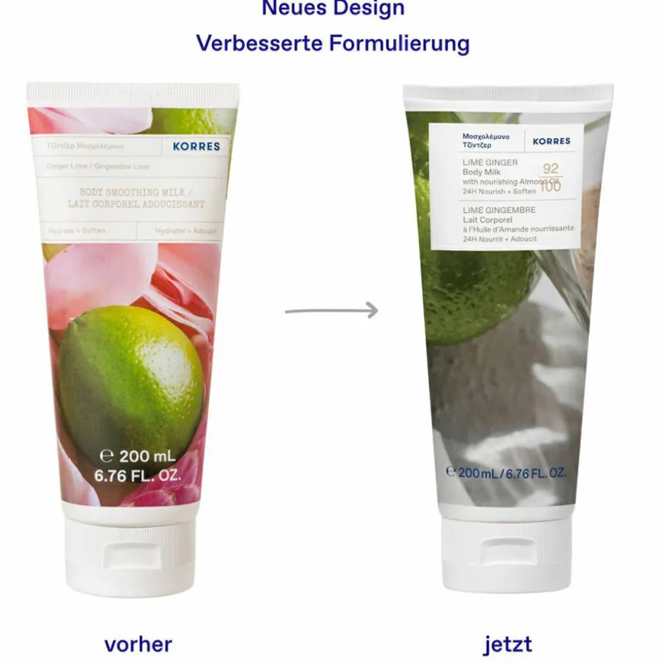 LIME GINGER Körpermilch 200 ml