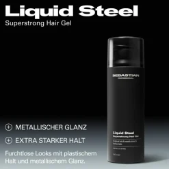 Liquid Steel Superstrong Hair Gel sehr starker Halt 140 ml