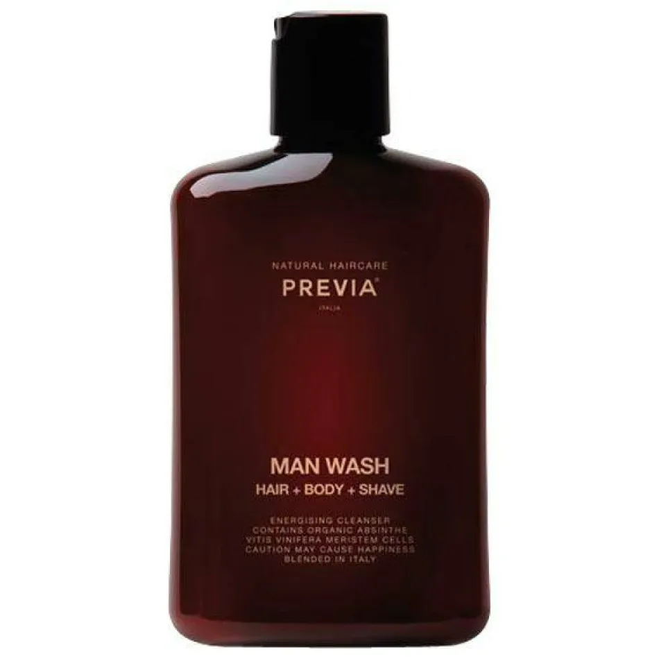 MAN Wash Hair + Body + Shave
