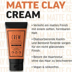 Matte Clay Cream leichter Halt 150 ml