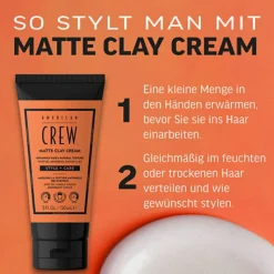 Matte Clay Cream leichter Halt 150 ml