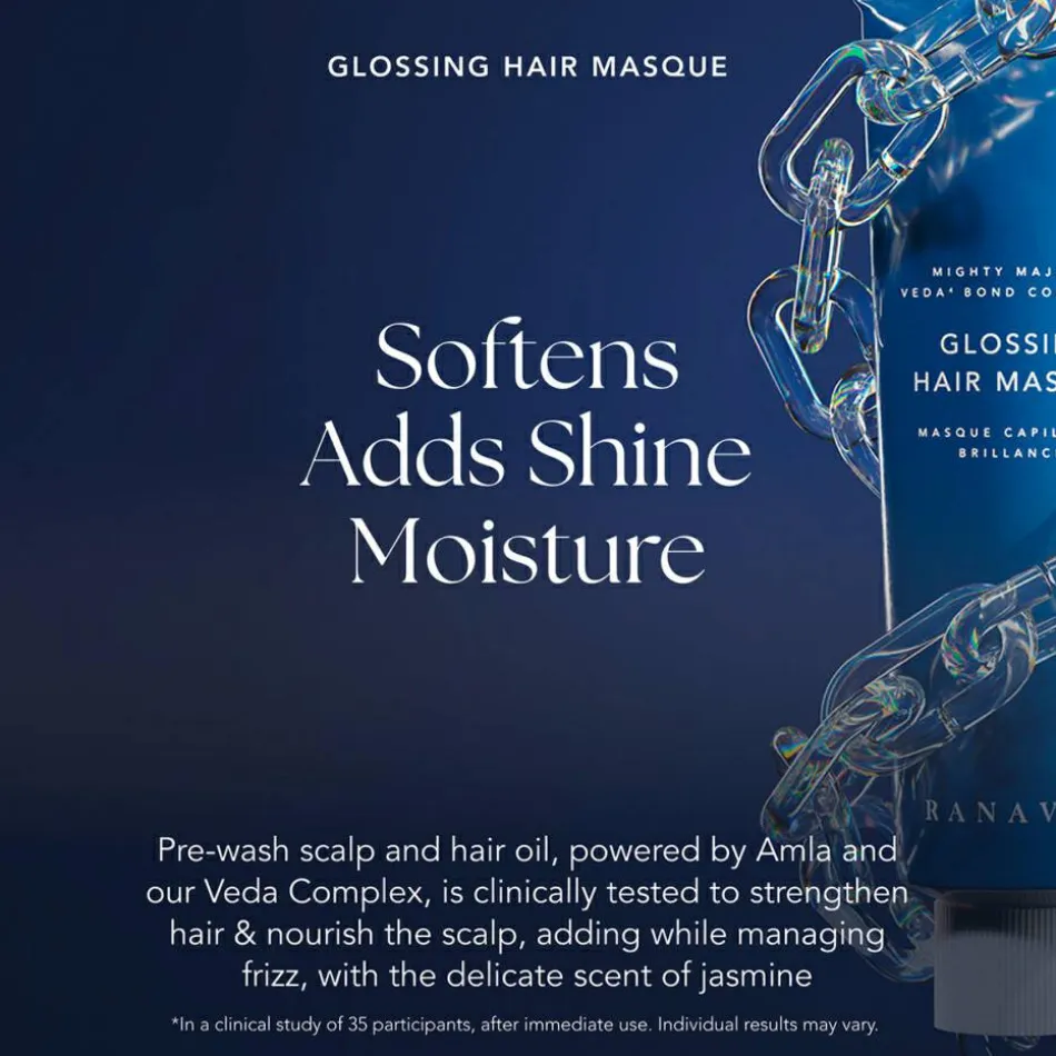MIGHTY MAJESTY Glossing Hair Masque 150 ml