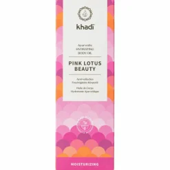 Moisturizing Ayurvedic Hydrating Body Oil Pink Lotus Beauty 100 ml