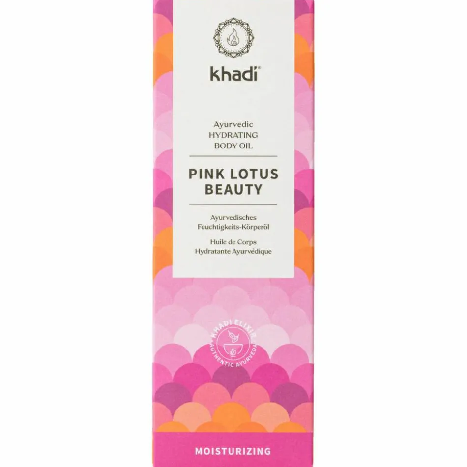 Moisturizing Ayurvedic Hydrating Body Oil Pink Lotus Beauty 100 ml