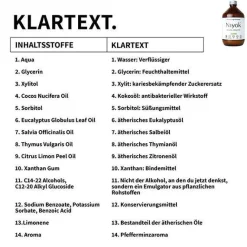 Mundspülung mit Kokosöl - Pfefferminze 500 ml