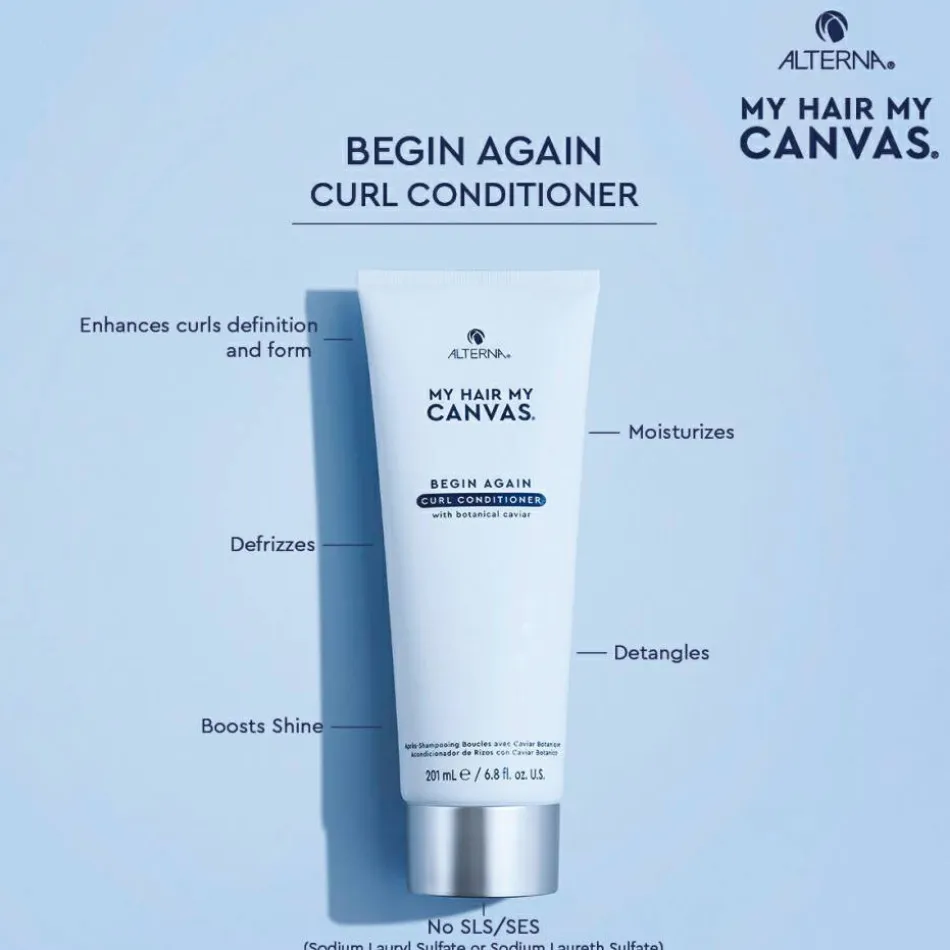My Hair My Canvas Begin Again Curl Conditioner 201 ml