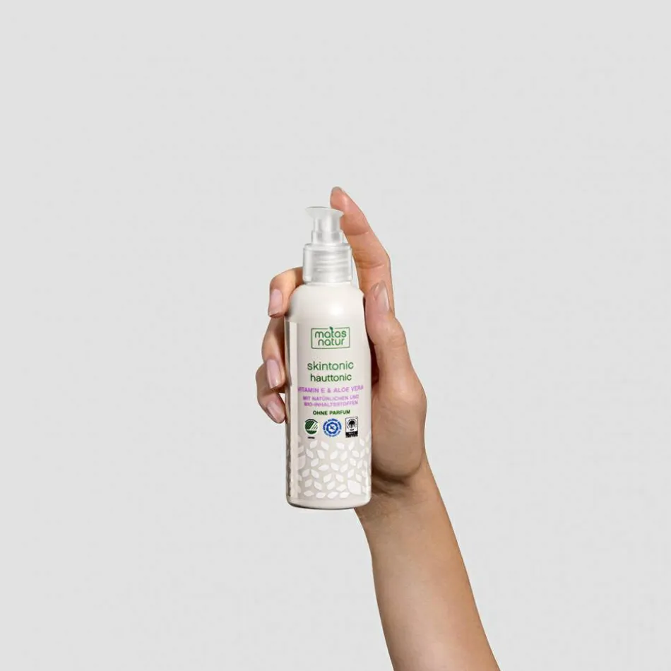 Natur Hauttonic mit Bio-Aloe Vera und Vitamin E 200 ml