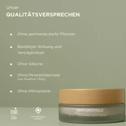 NATUROYALE   Smoothing Night Cream 50 ml
