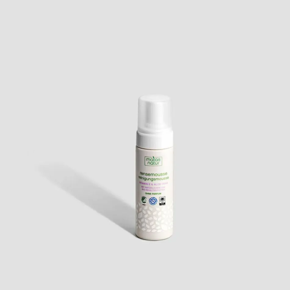 Natur Reinigungsmousse mit Bio-Aloe Vera und Vitamin E 150 ml