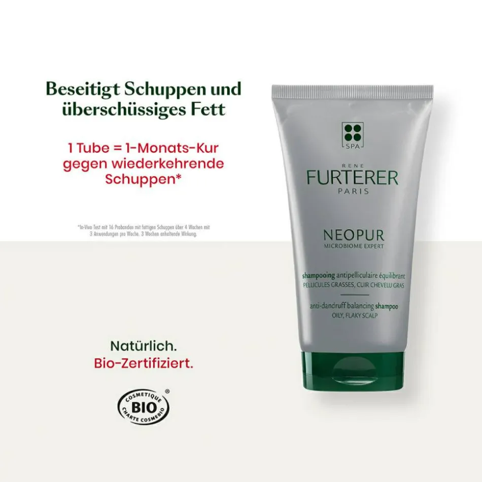 Neopur Ausgleichendes Anti-Schuppen Shampoo für fettige Kopfhaut 150 ml