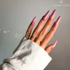 No File - Press-On Fullcover Tips clear – Ballerina - lang 100 Stück