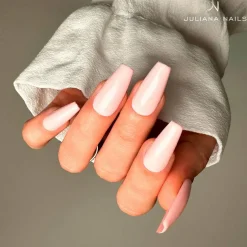 No File - Press-On Fullcover Tips clear – Ballerina - medium 100 Stück