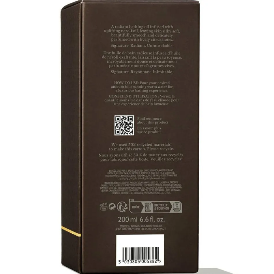 Orange & Bergamot Radiant Bathing Oil 200 ml