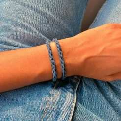 Original Haargummis Blue Jeans 4 Stück