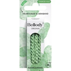 Original Haargummis Matcha Green 4 Stück