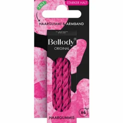 Original Haargummis 4 Stück Candy Pink