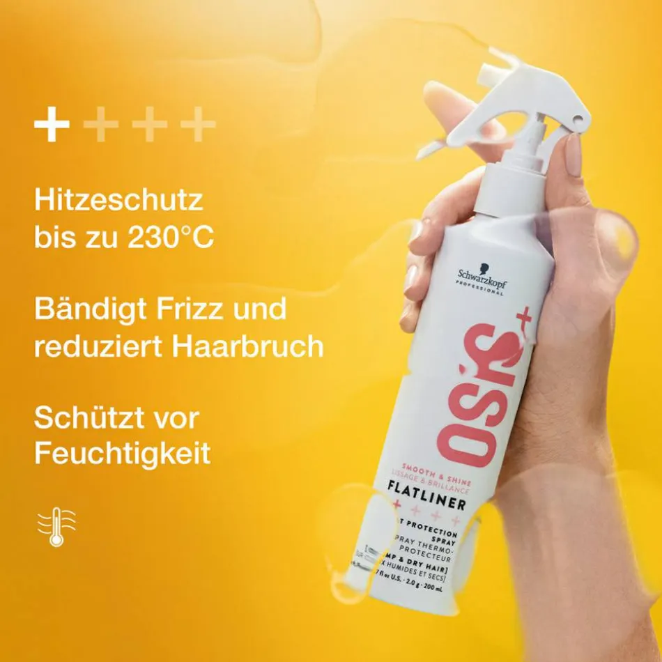 OSIS+ Smooth & Shine Heat Protection Spray 200 ml