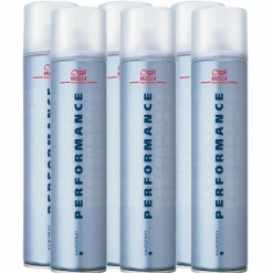 Performance   Haarspray mit Treibgas Aerosoldose 6er Set 6 x 500 ml