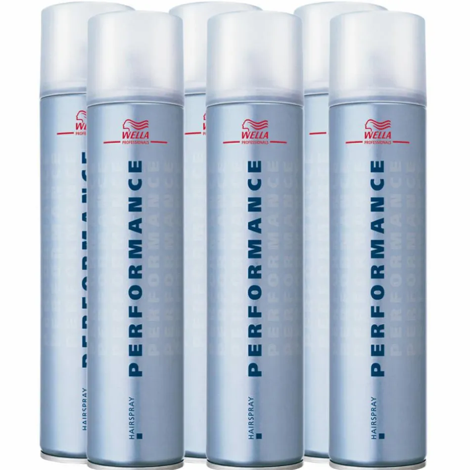 Performance Haarspray mit Treibgas Aerosoldose 6er Set 6 x 500 ml