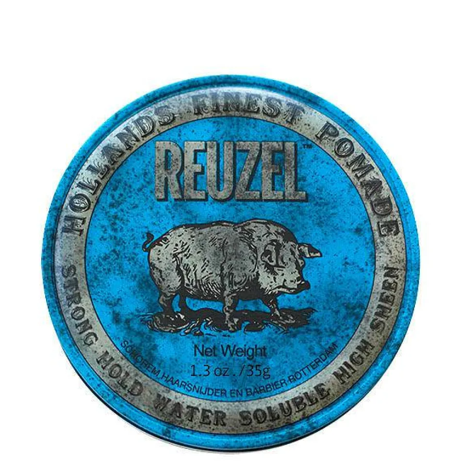 Pomade Blue Strong Hold High Sheen
